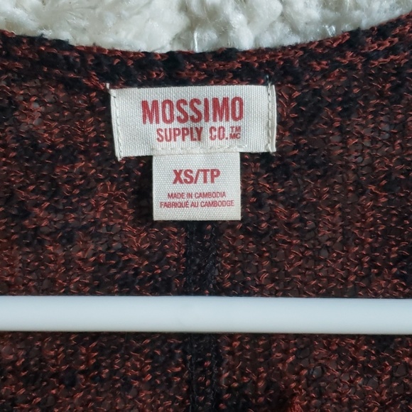 NWT! Mossimo Layering Cardigan - Red/Black - Picture 2 of 6